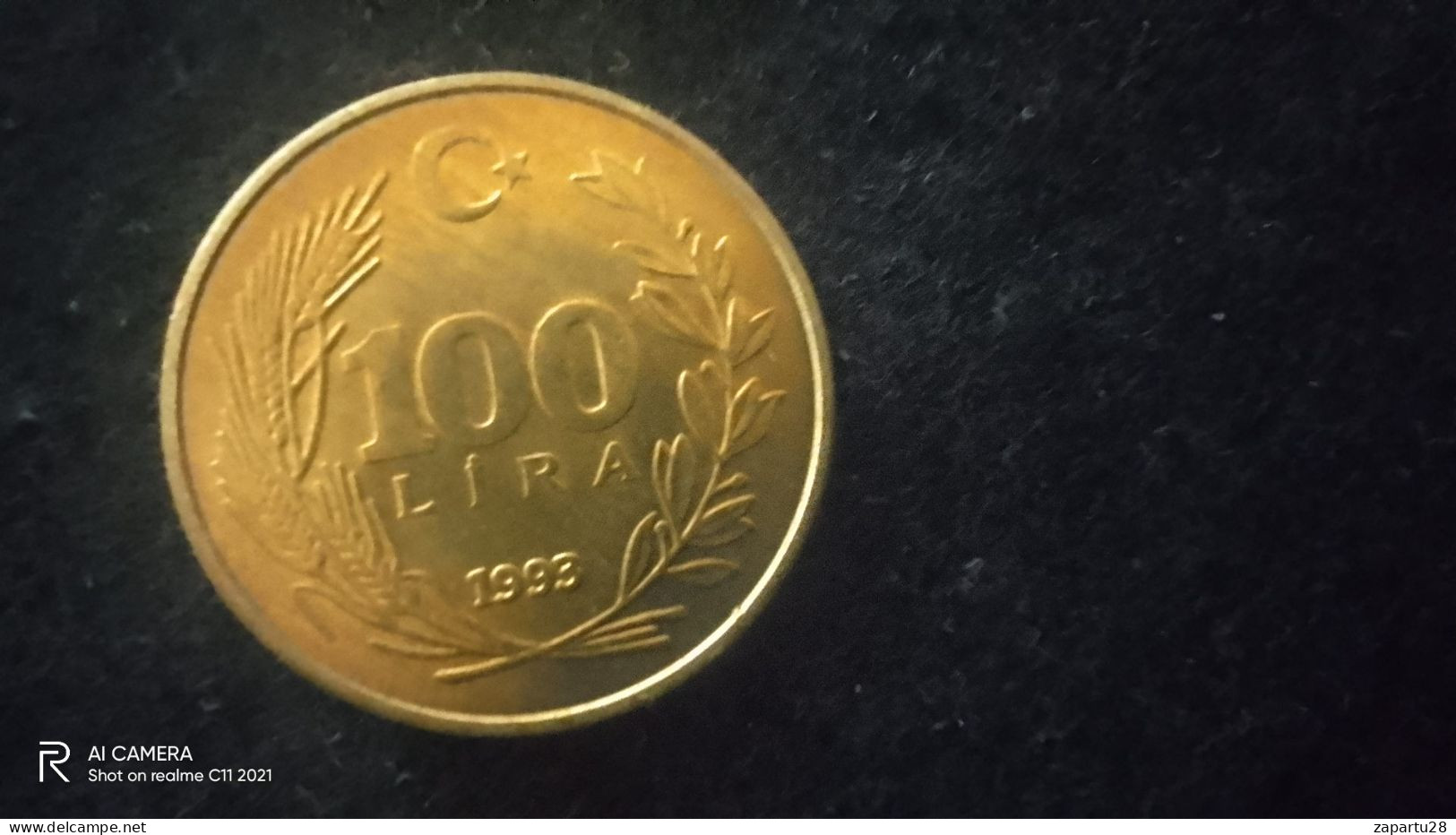 TÜRKİYE1993-         100 LİRA      XF- - Turquie