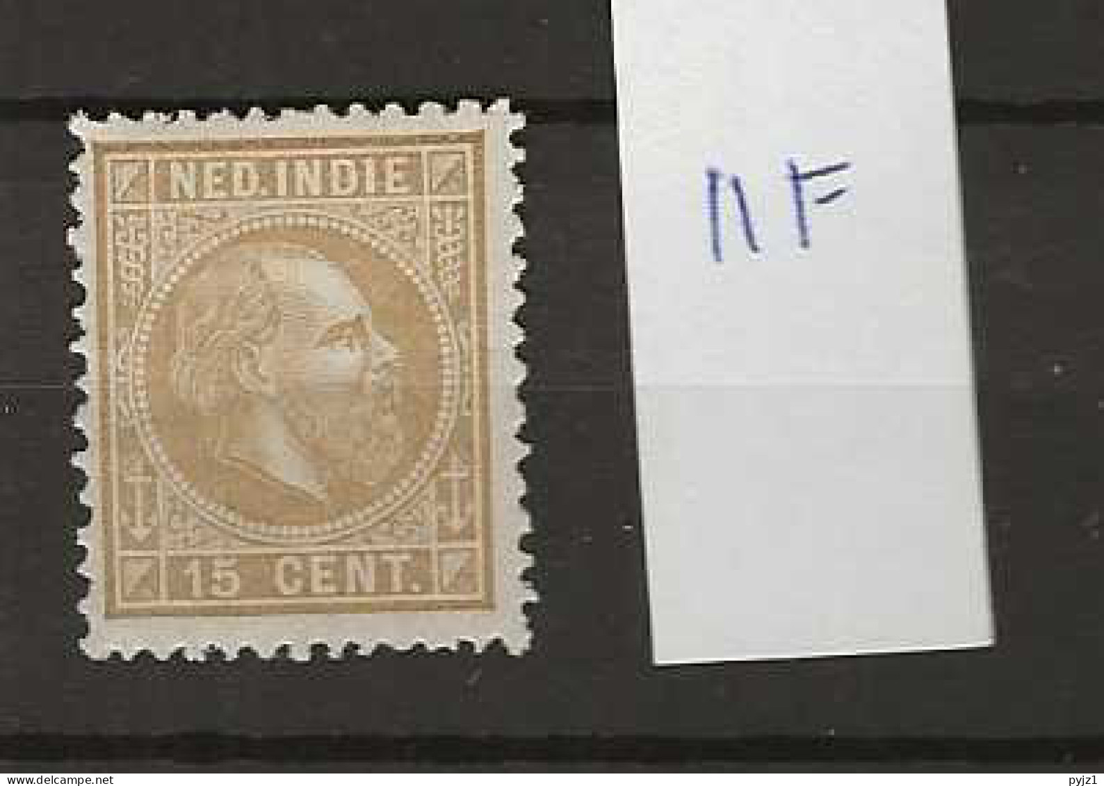 1870 MH Nederlands Indië NVPH 11F Perf  12 1/2 : 12 - Niederländisch-Indien