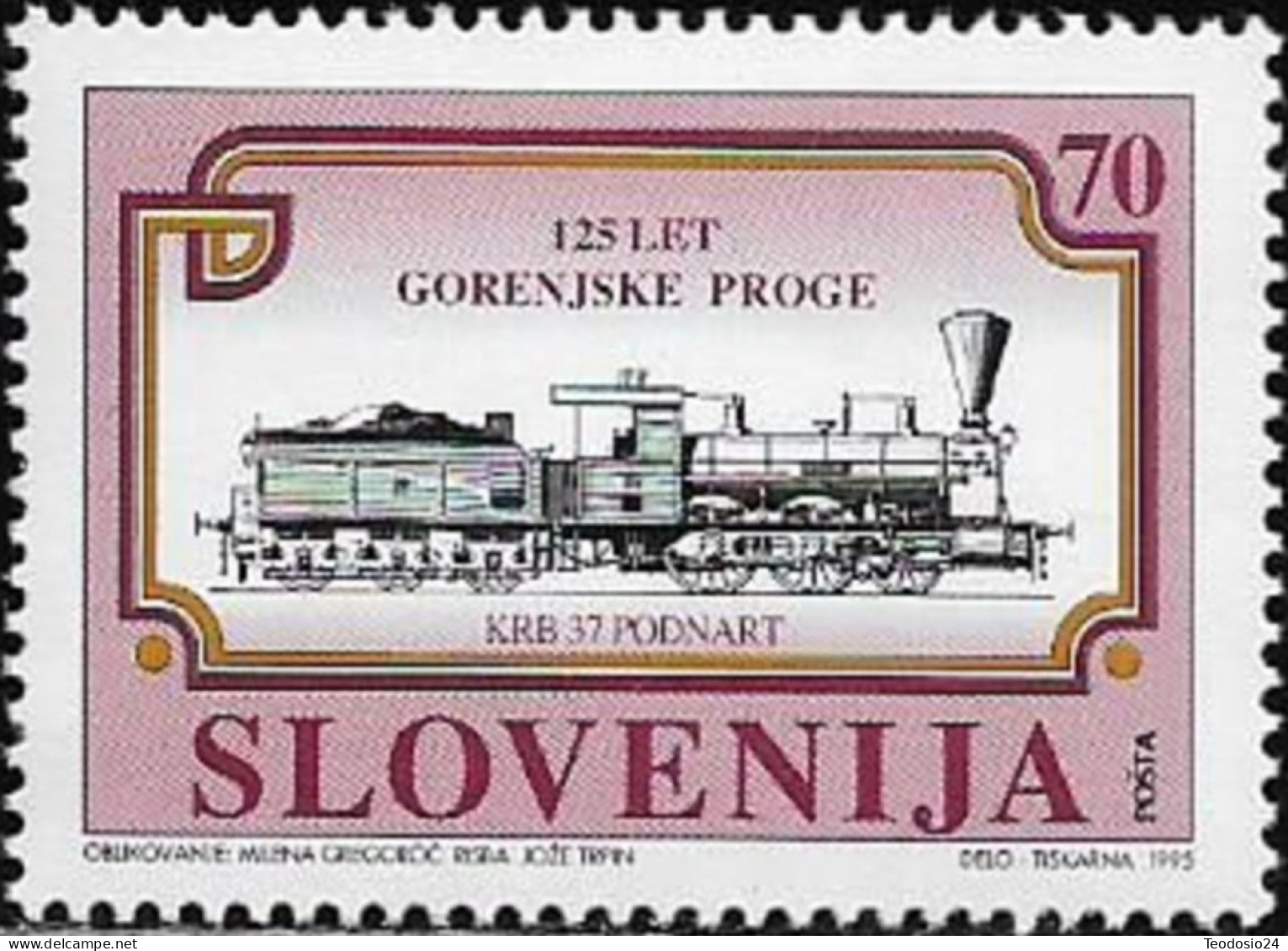 Eslovenia 1995 Yt 111 ** - Slovenië