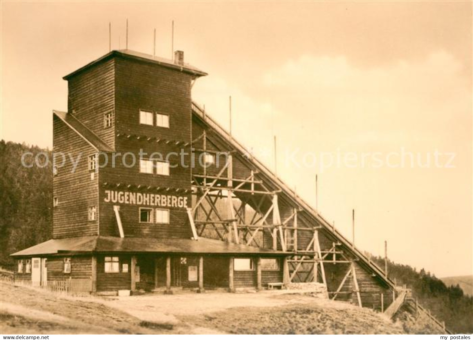 73095945 Oberwiesenthal Erzgebirge Sprungschanze Oberwiesenthal Erzgebirge - Oberwiesenthal