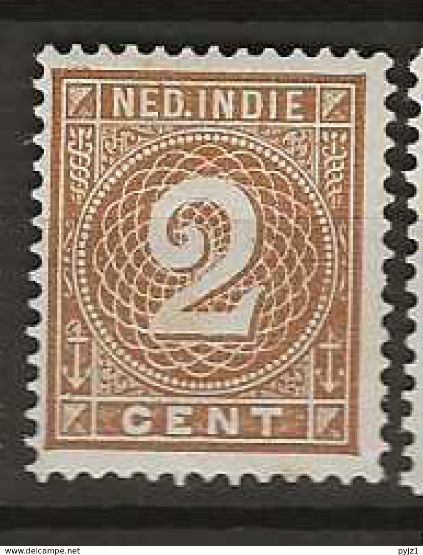 1883 MNH Nederlands Indië NVPH 18 Postfris** - Niederländisch-Indien