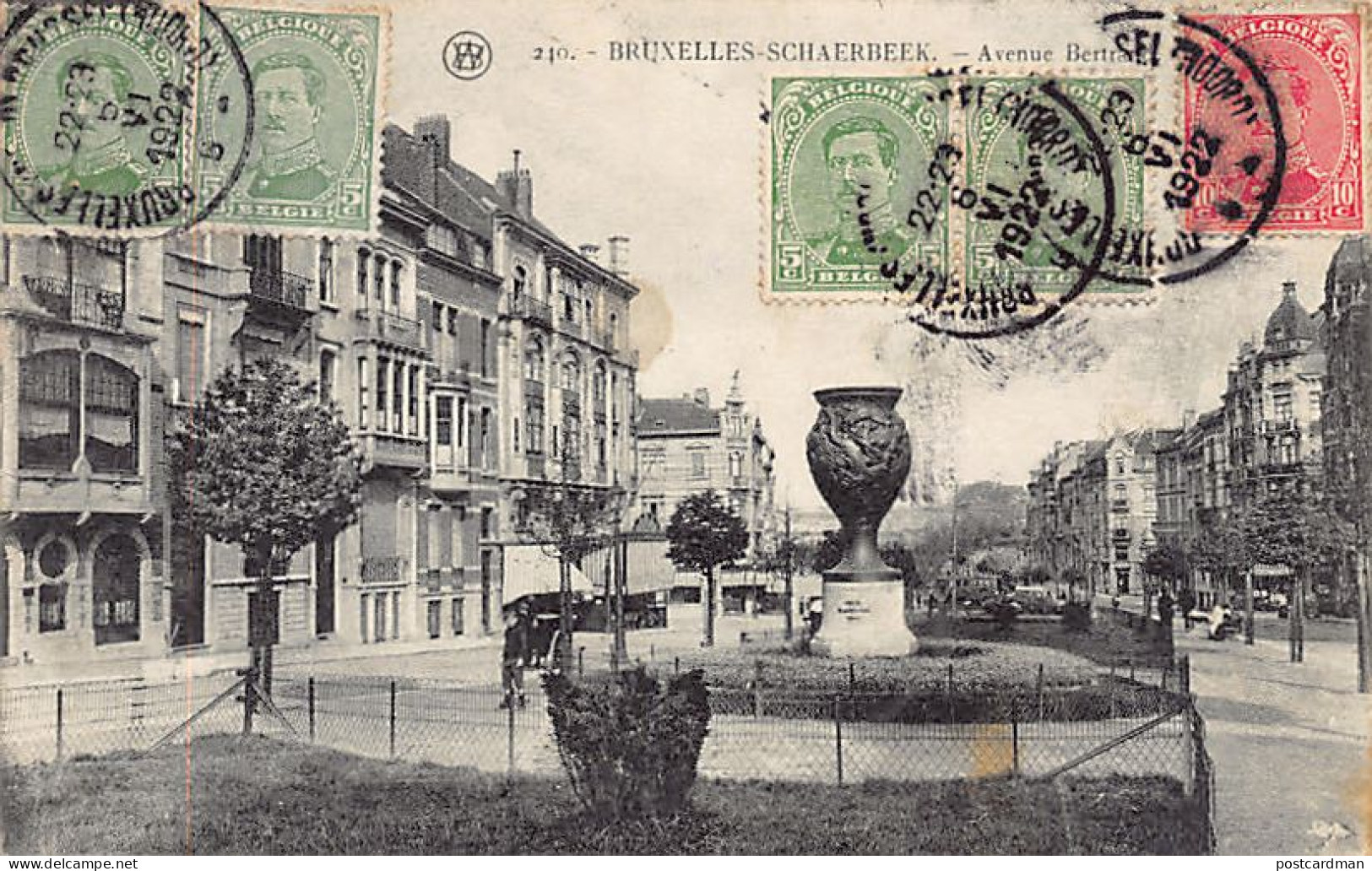 Belgique - SCHAERBEEK (Brux.-Cap.) Avenue Bertrand - Ed. F. Walschaerts 240 - Schaerbeek - Schaarbeek