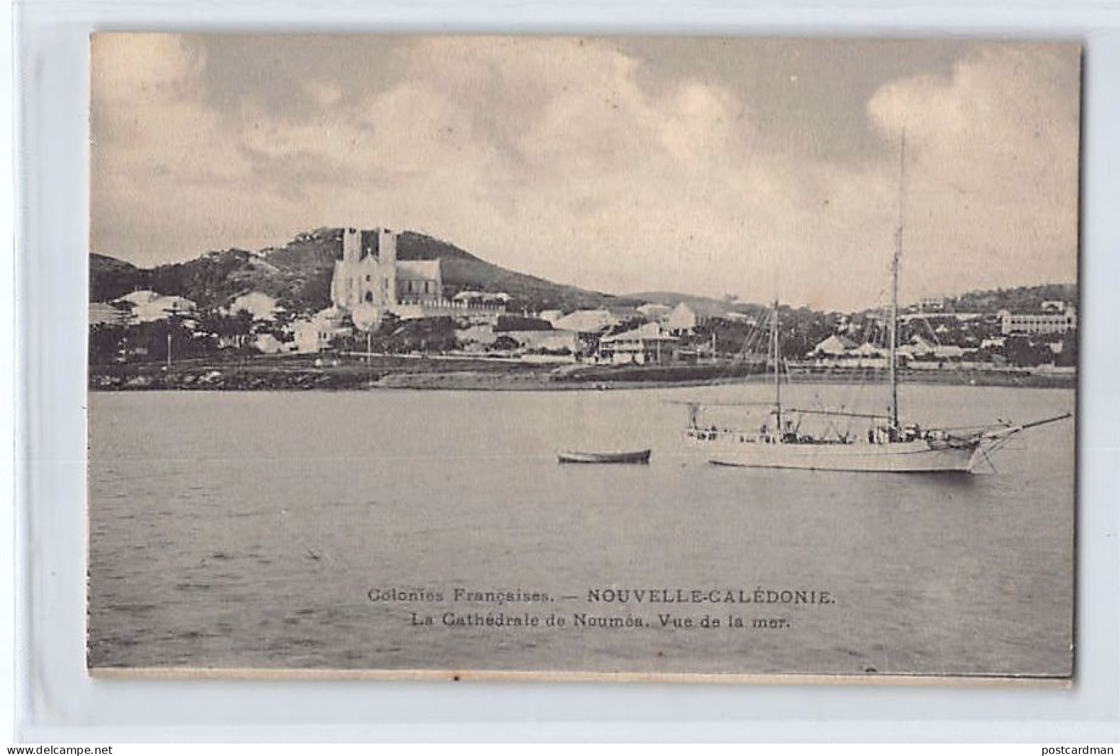 Nouvelle-Calédonie - NOUMÉA - La Cathédrale Vue De La Mer - Ed. Inconnu  - Nouvelle Calédonie