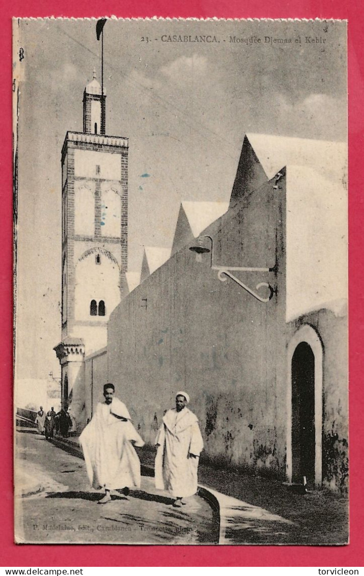 C.P. Casablanca   =  Mosquée   Djemaa  El  Kebir - Casablanca