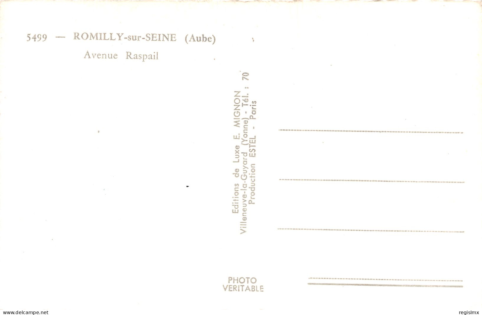 10-ROMILLY SUR SEINE-N°T2541-G/0329 - Romilly-sur-Seine