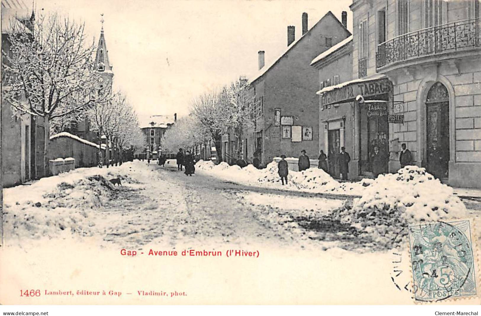 GAP - Avenue D'Embrun - L'Hiver - Très Bon état - Gap