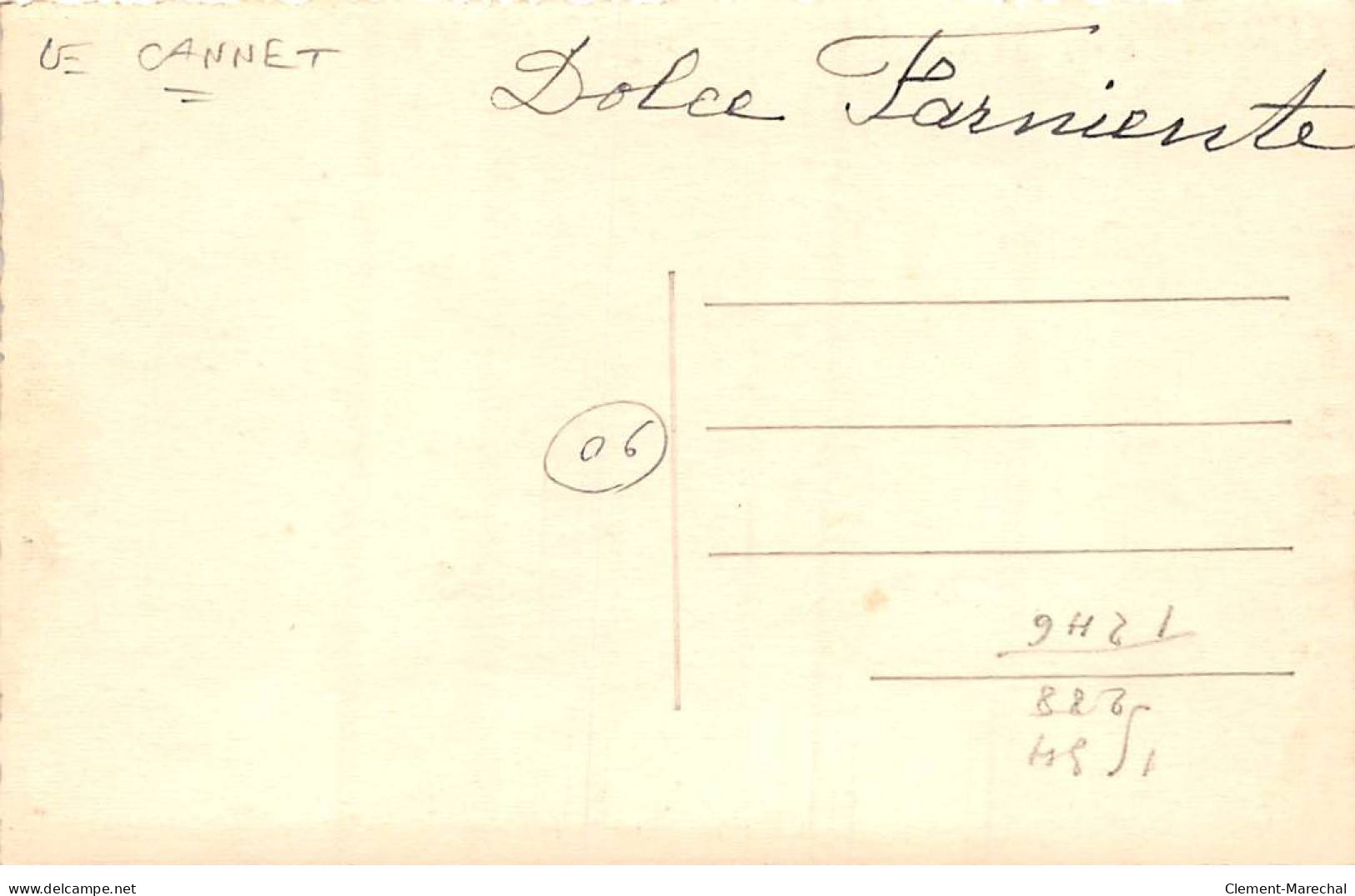 LE CANNET - Dolce Farniente - Très Bon état - Le Cannet