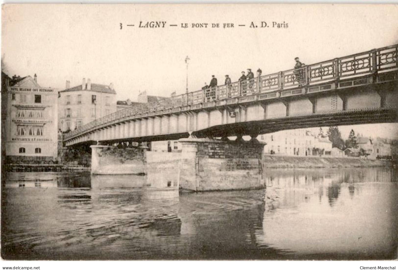 LAGNY: Le Pont De Fer - Très Bon état - Lagny Sur Marne