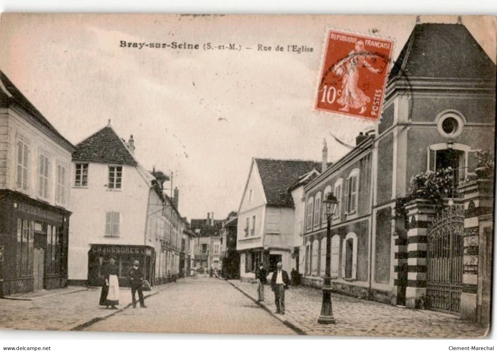 BRAY-sur-SEINE: Rue De L'église - Très Bon état - Bray Sur Seine