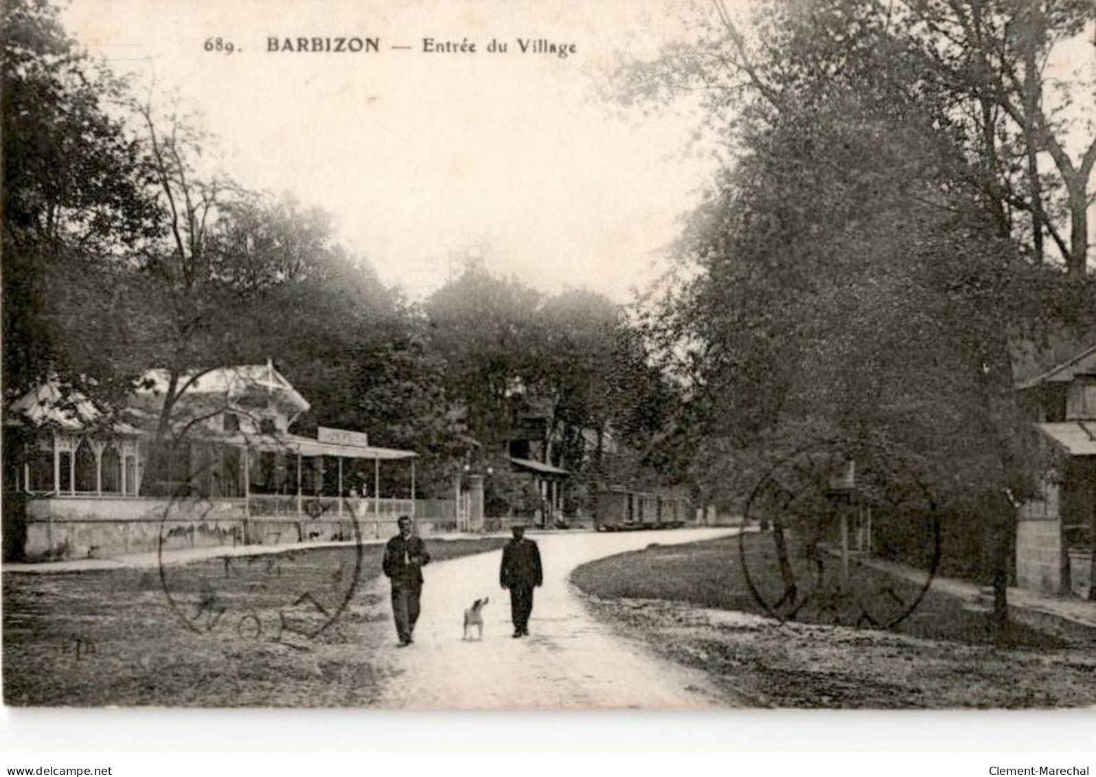 BARBIZON: Entrée Du Village - Très Bon état - Barbizon