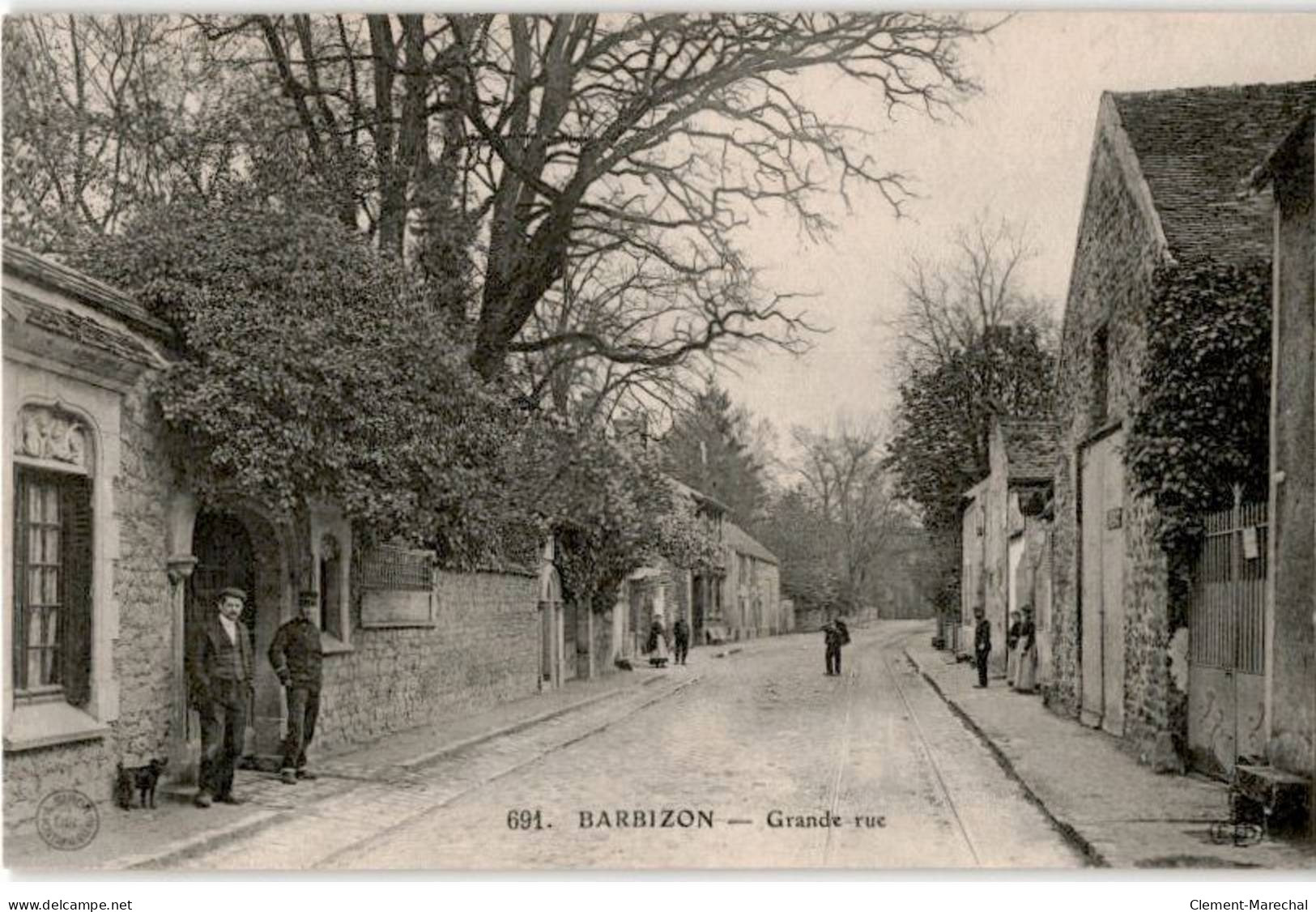 BARBIZON: Grande Rue - Très Bon état - Barbizon