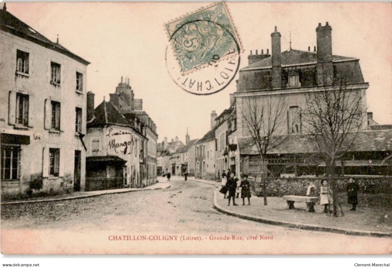 CHATILLON-COLIGNY: Grande-rue Côté Nord - Très Bon état - Chatillon Coligny