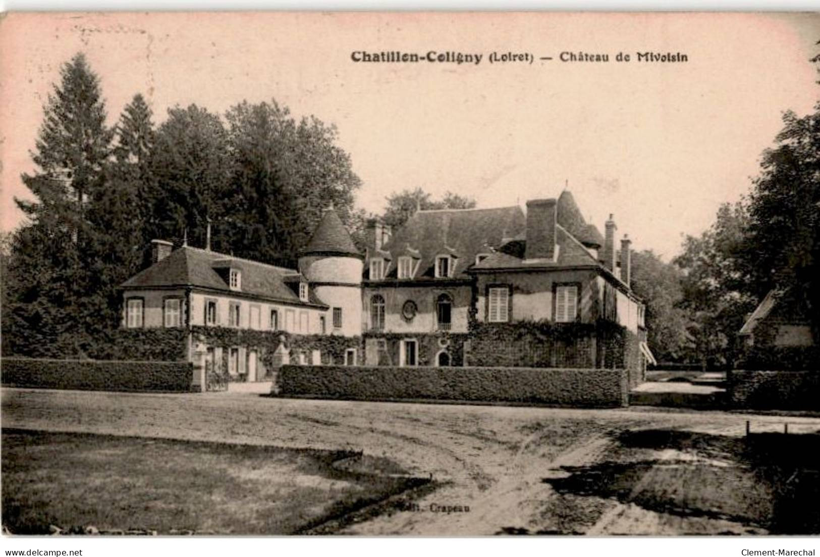 CHATILLON-COLIGNY: Château De Mivoisin - Très Bon état - Chatillon Coligny