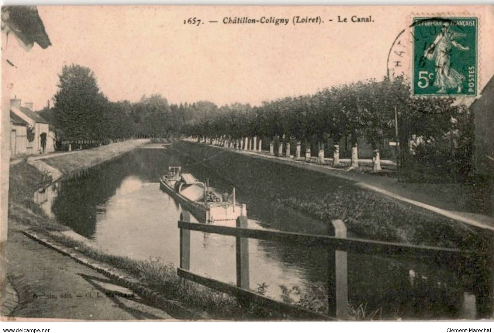 CHATILLON-COLIGNY: Le Canal - Très Bon état - Chatillon Coligny