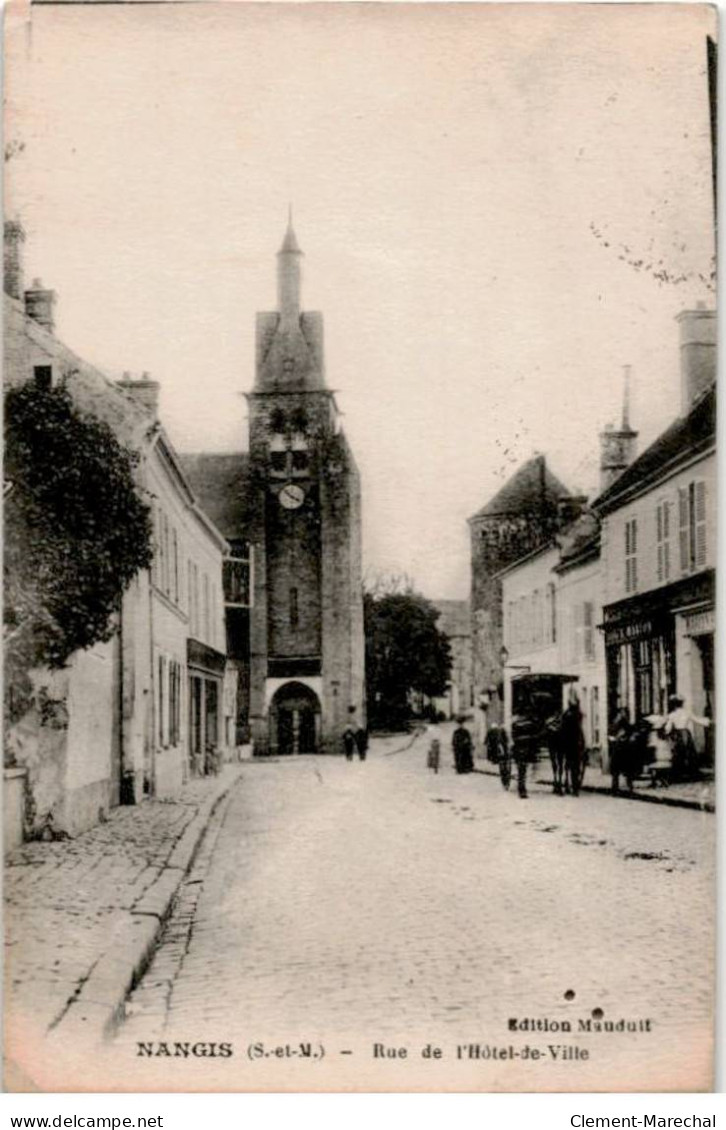 NANGIS: Rue De L'hôtel-de-ville - état - Nangis