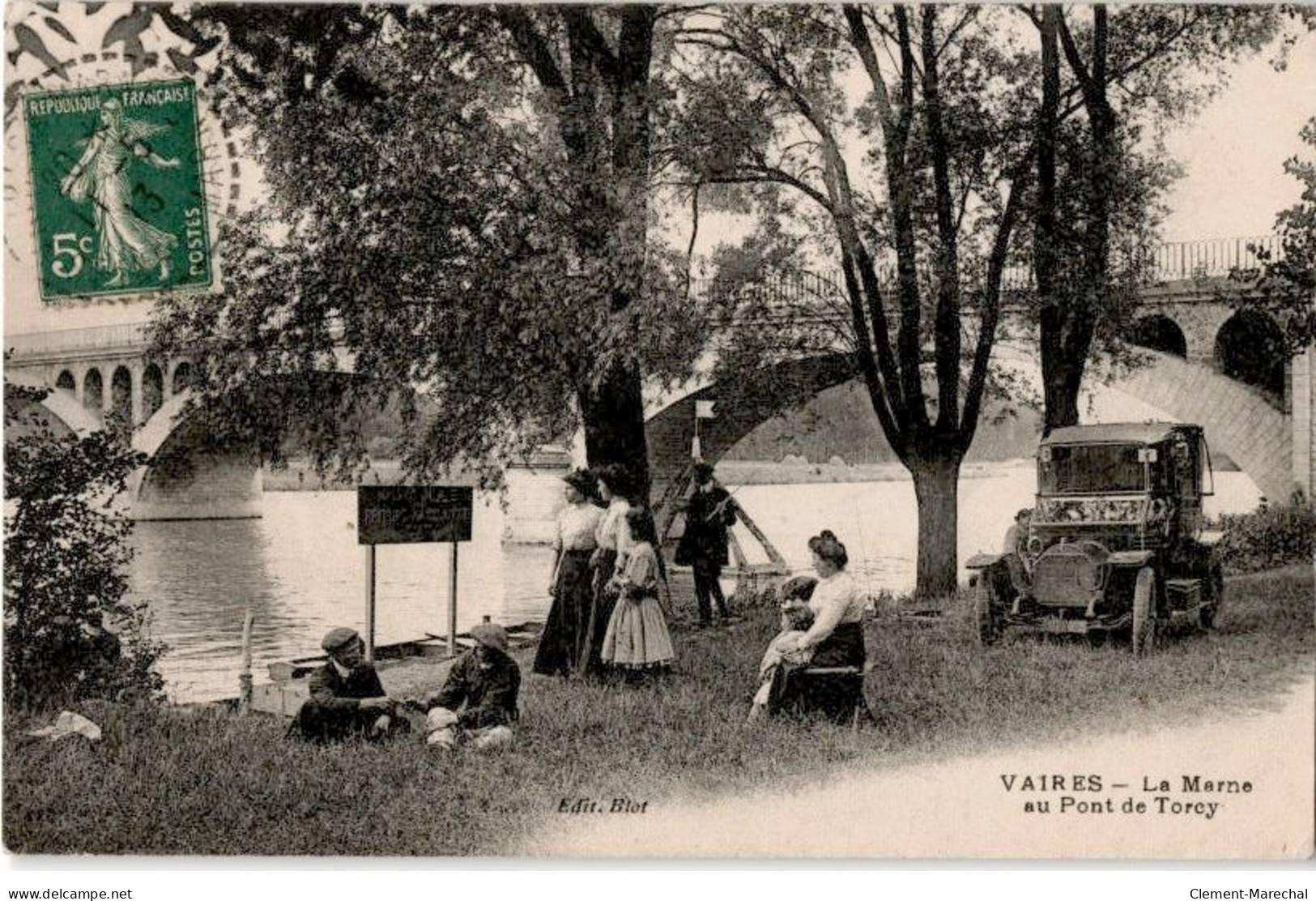 VAIRES: La Marne Au Pont De Torcy - Très Bon état - Vaires Sur Marne