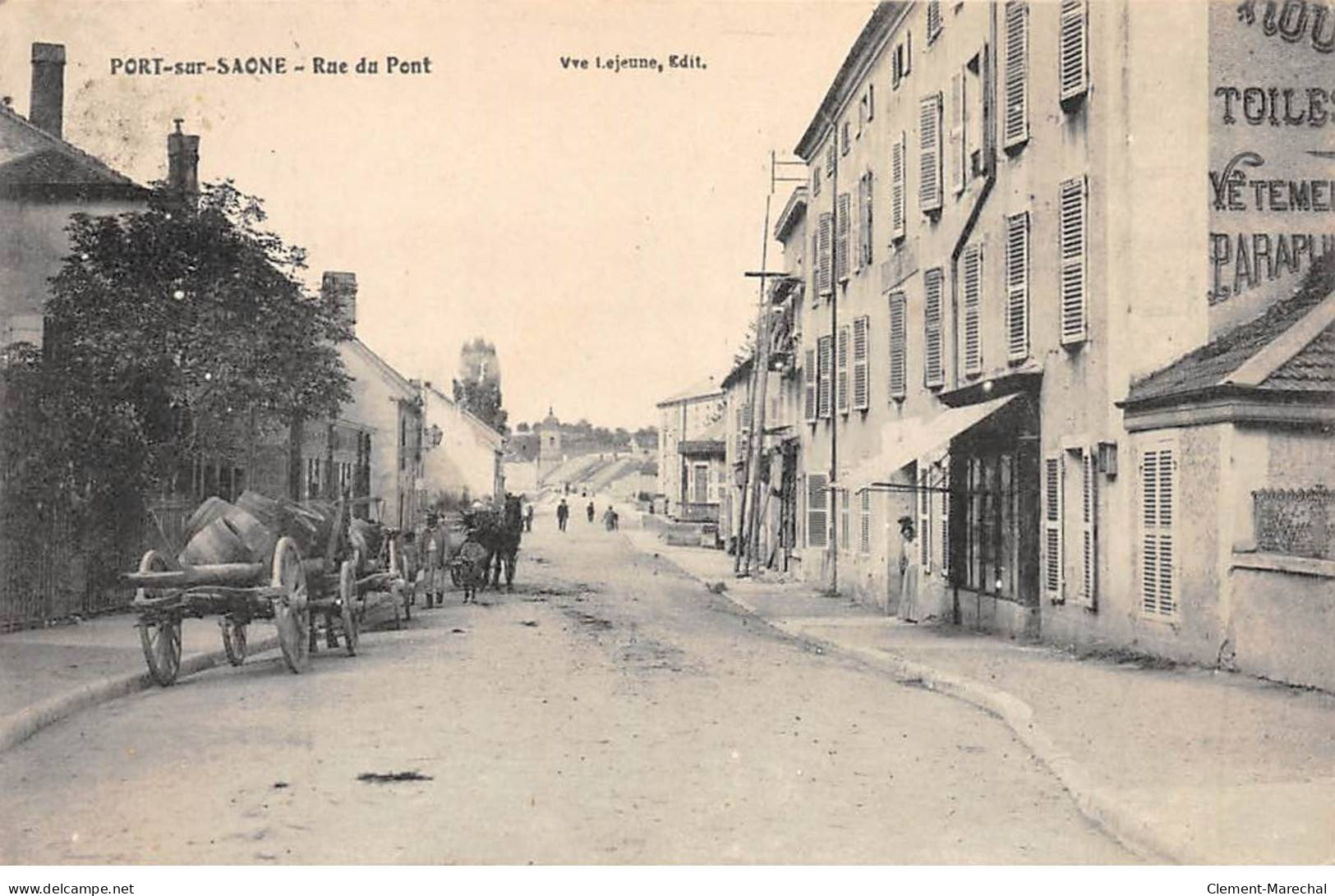 PORT SUR SAONE - Rue Du Pont - Très Bon état - Port-sur-Saône