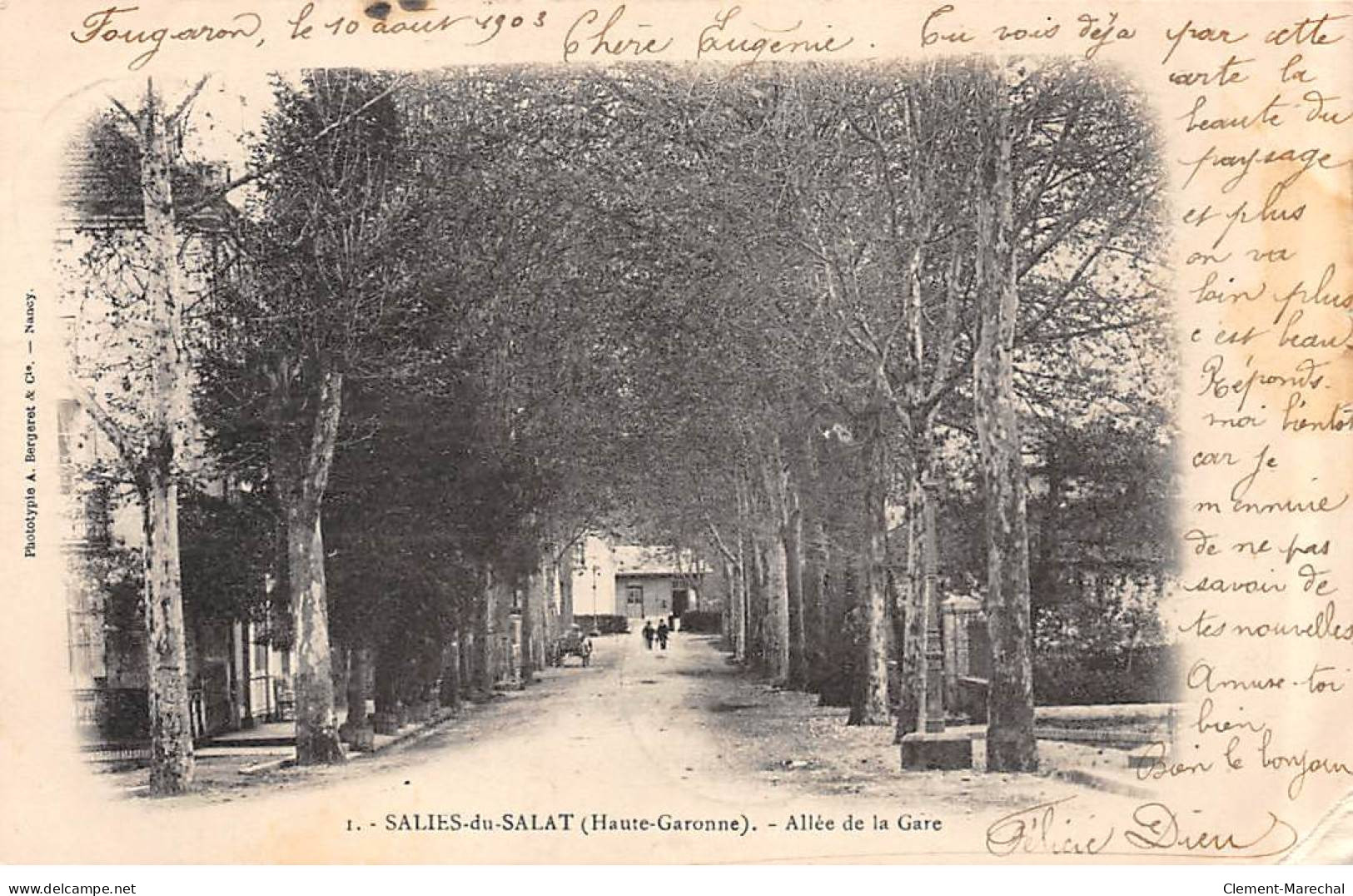 SALIES DU SALAT - Allée De La Gare - Très Bon état - Salies-du-Salat