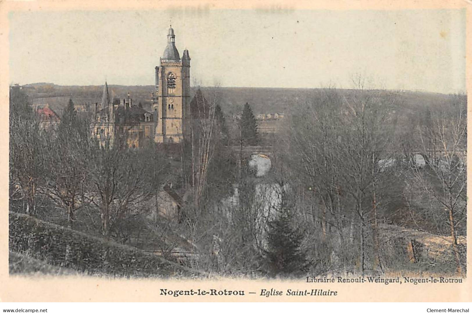 NOGENT LE ROTROU - Eglise Saint Hilaire - Bon état - Nogent Le Rotrou