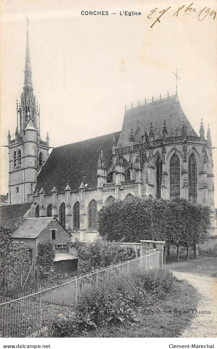 CONCHES - L'Eglise - Très Bon état - Conches-en-Ouche