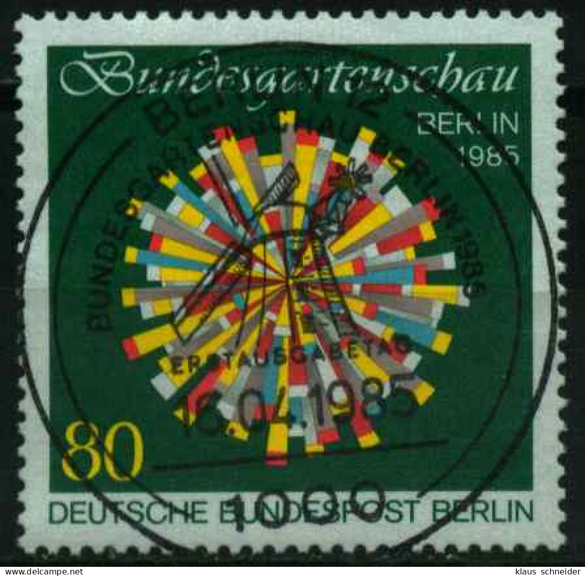 BERLIN 1985 Nr 734 Zentrisch Gestempelt X10D7B6 - Oblitérés