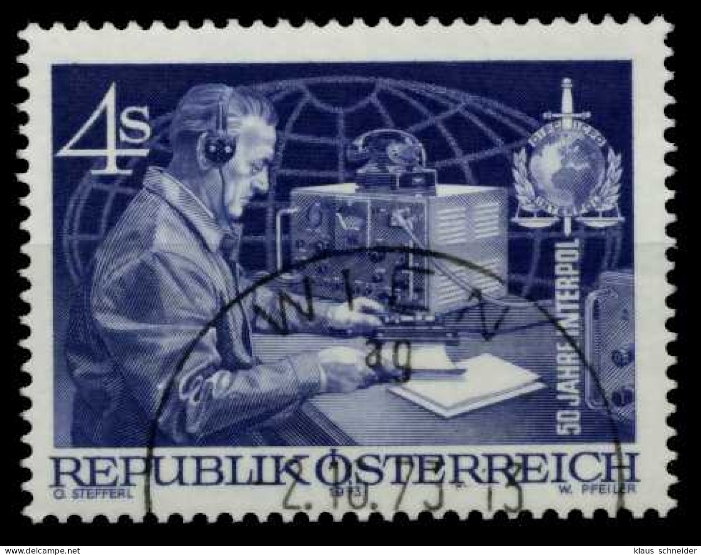 ÖSTERREICH 1973 Nr 1427 Zentrisch Gestempelt X802642 - Gebraucht