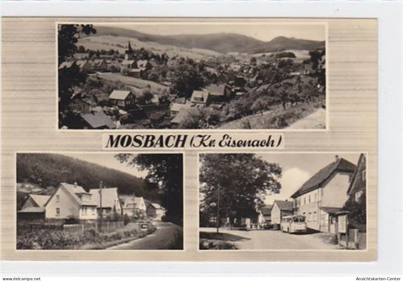 39023108 - Mosbach Kreis Eisenach Mit Drei Verschiedenen Abbildungen Ungelaufen  Top Erhaltung. - Eisenach