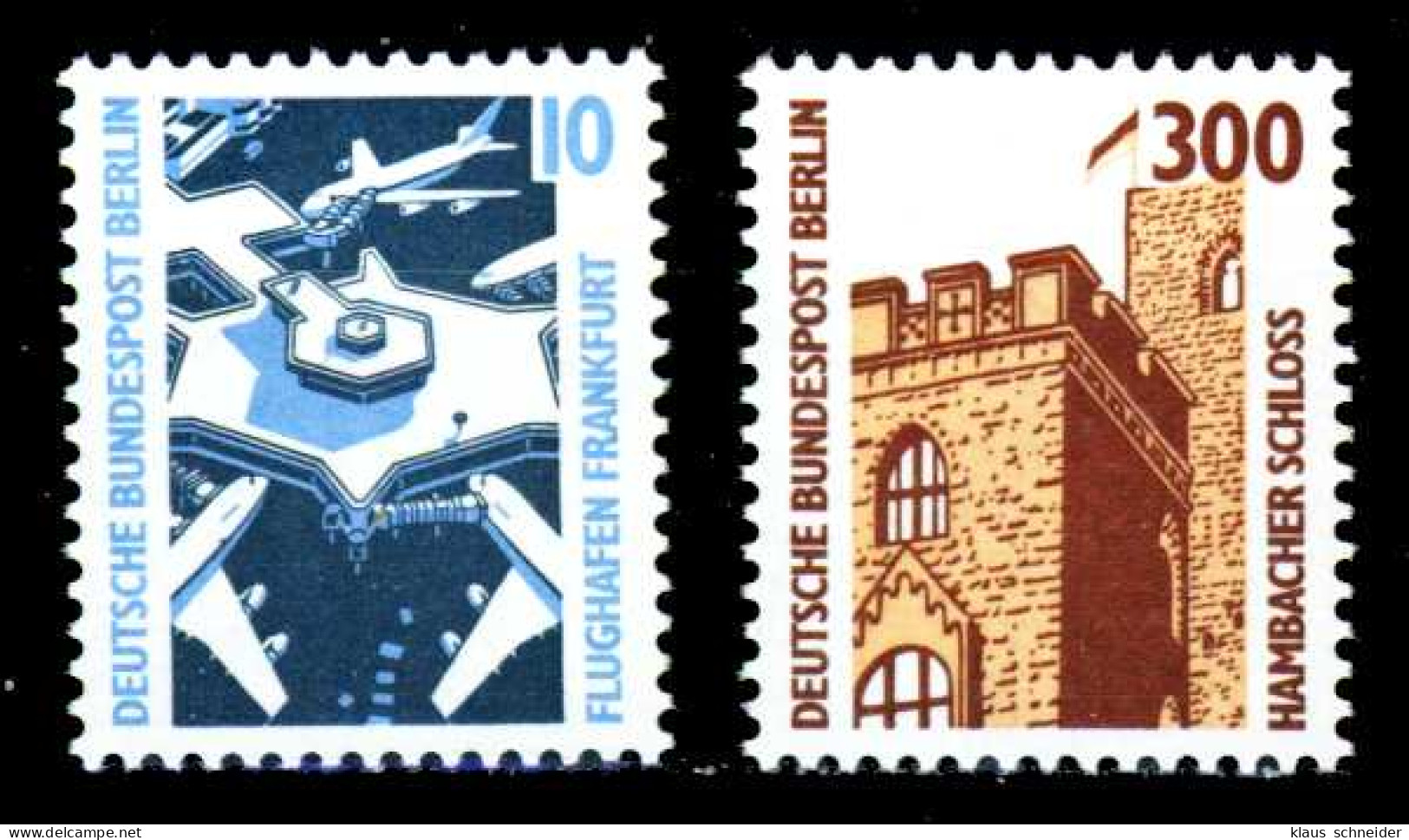 BERLIN DS SEHENSW Nr 798-799 Postfrisch S5F7D2E - Unused Stamps