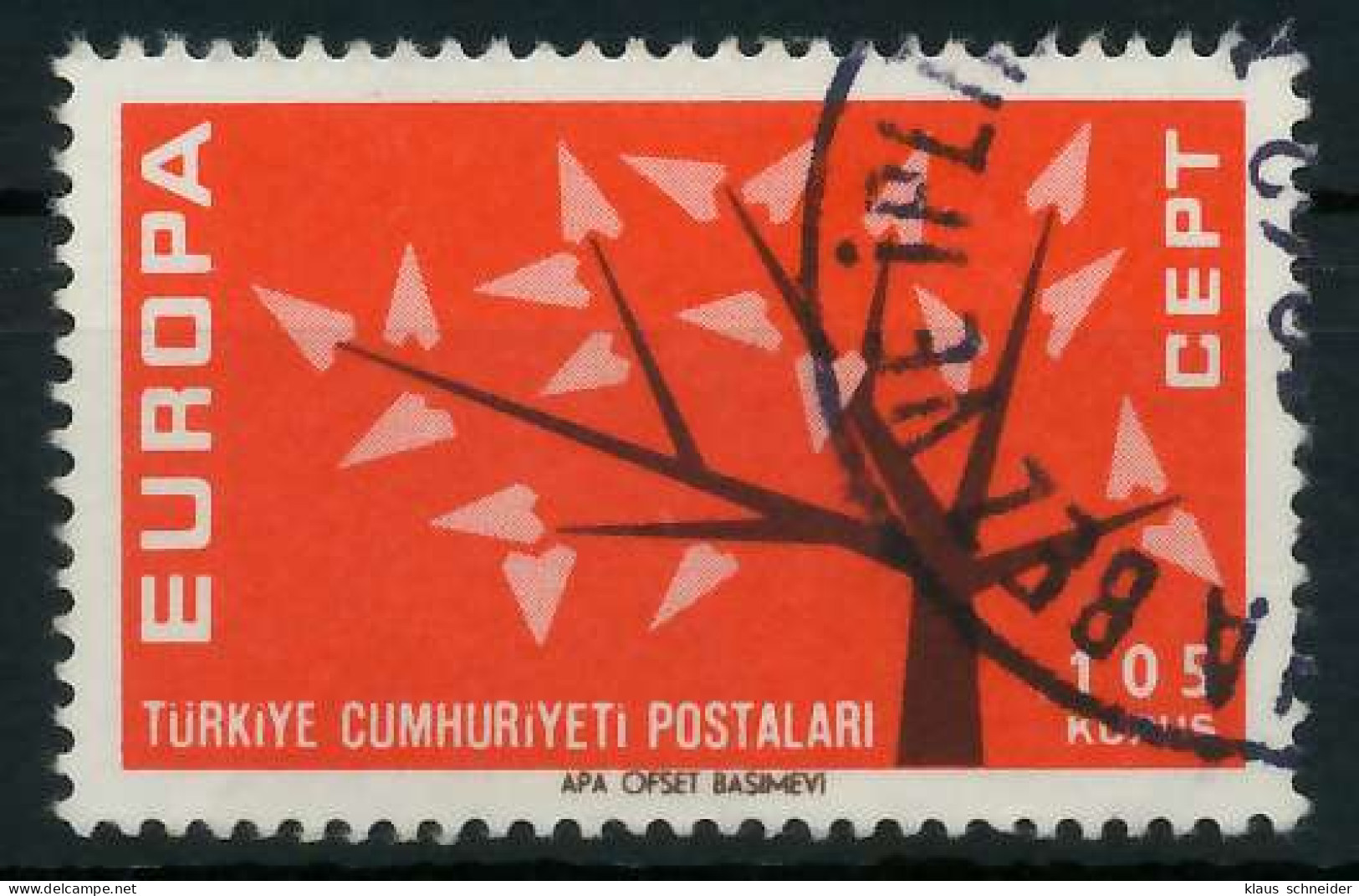 TÜRKEI 1962 Nr 1844 Gestempelt X9B03BE - Gebraucht