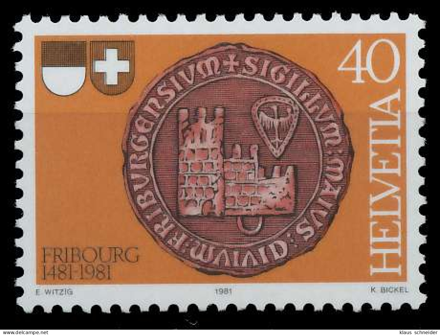 SCHWEIZ 1981 Nr 1203 Postfrisch X66EC7E - Ongebruikt