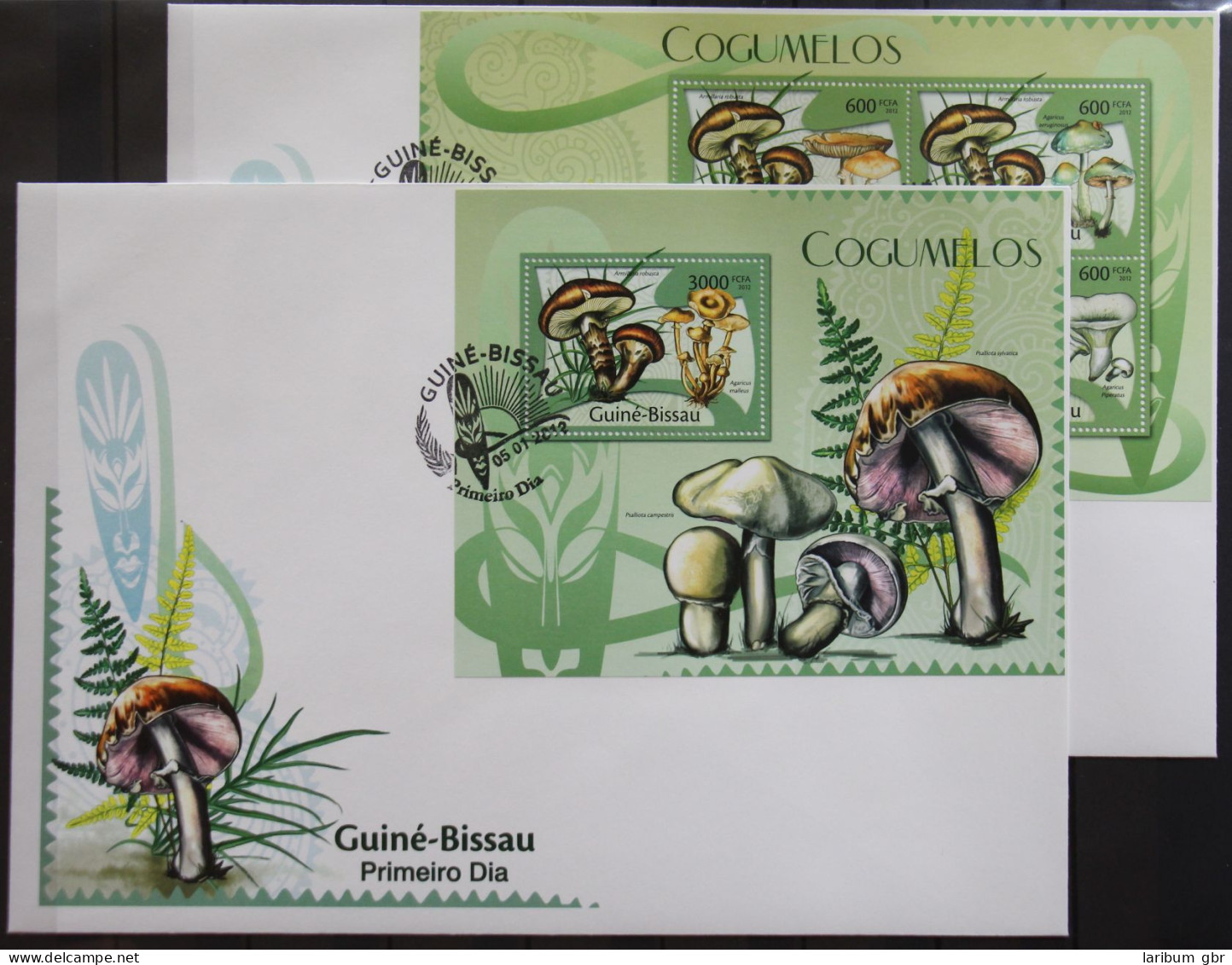 Guinea Bissau 5758-5762 Und Block 1015 Gestempelt Kleinbogen / Als FDC #GG423 - Guinea-Bissau