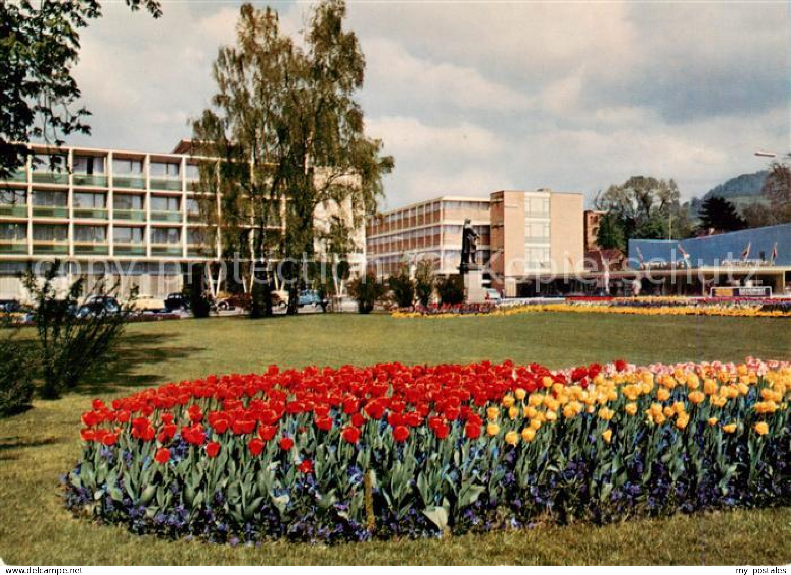 73864529 Reutlingen BW Friedrich List Platz Mit Parkhotel   - Reutlingen