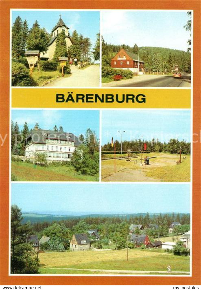 73065871 Baerenburg Sachsen KircheGaststaette Riedelmuehle Sportgarten Baerenbur - Altenberg