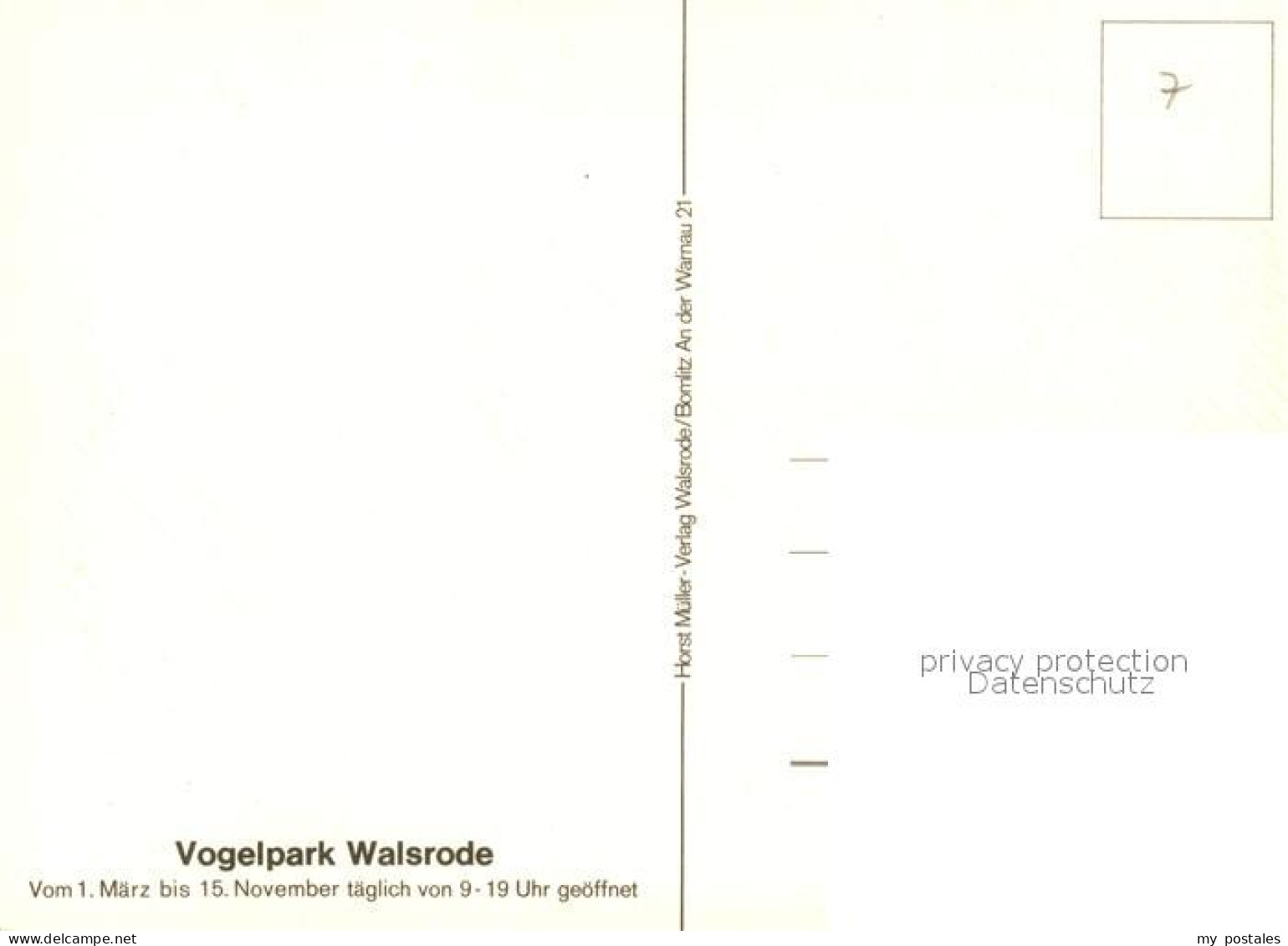 73065263 Walsrode Lueneburger Heide Kinderparadies Im Vogelpark Walsrode Luenebu - Walsrode