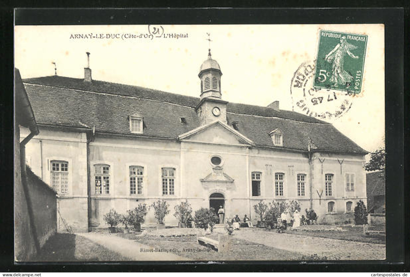 CPA Arnay-le-Duc, L`Hôpital  - Arnay Le Duc