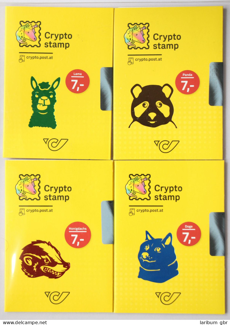 Österreich Block 113 - Block 116 Postfrisch Crypto Stamp #FW468 - Sonstige & Ohne Zuordnung