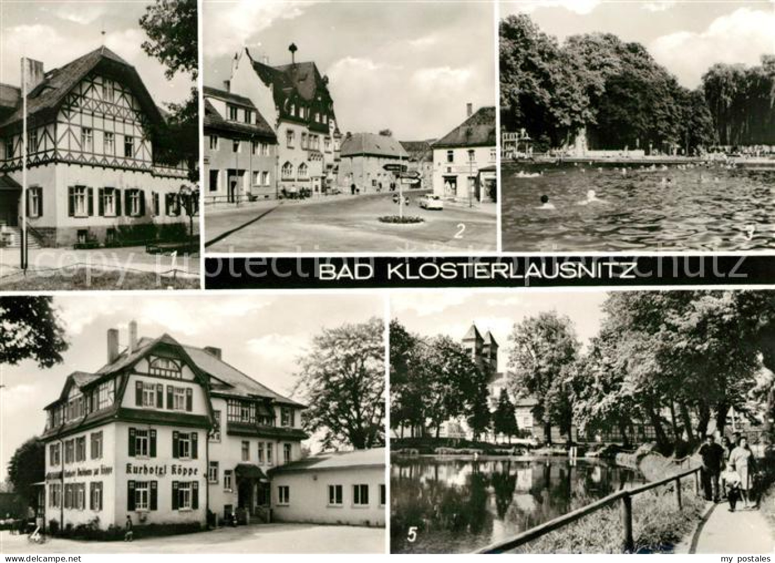 73043796 Bad Klosterlausnitz Eigenheim Moorbad Markt Bad Kurhotel Koeppe Schwane - Bad Klosterlausnitz