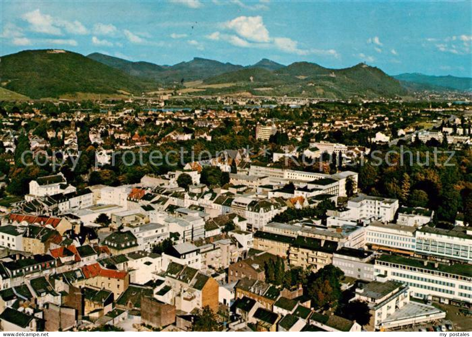 73043558 Bad Godesberg Mit Blick Auf Das Siebengebirge Fliegeraufnahme Bad Godes - Bonn