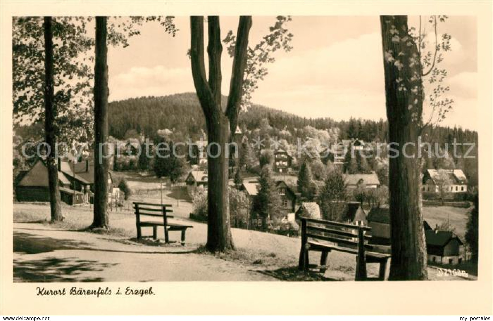 73032586 Baerenfels Erzgebirge Panorama Baerenfels Erzgebirge - Altenberg