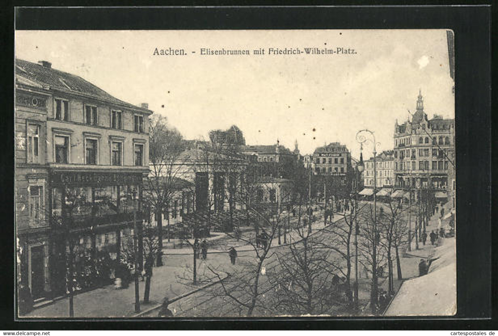 AK Aachen, Elisenbrunnen Mit Friedrich-Wilhelm-Platz  - Aachen