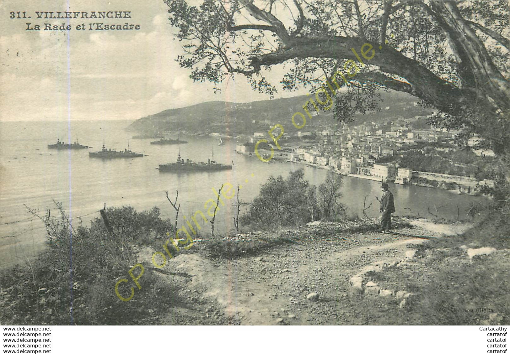 06.  VILLEFRANCHE . La Rade Et L'Escadre . - Villefranche-sur-Mer