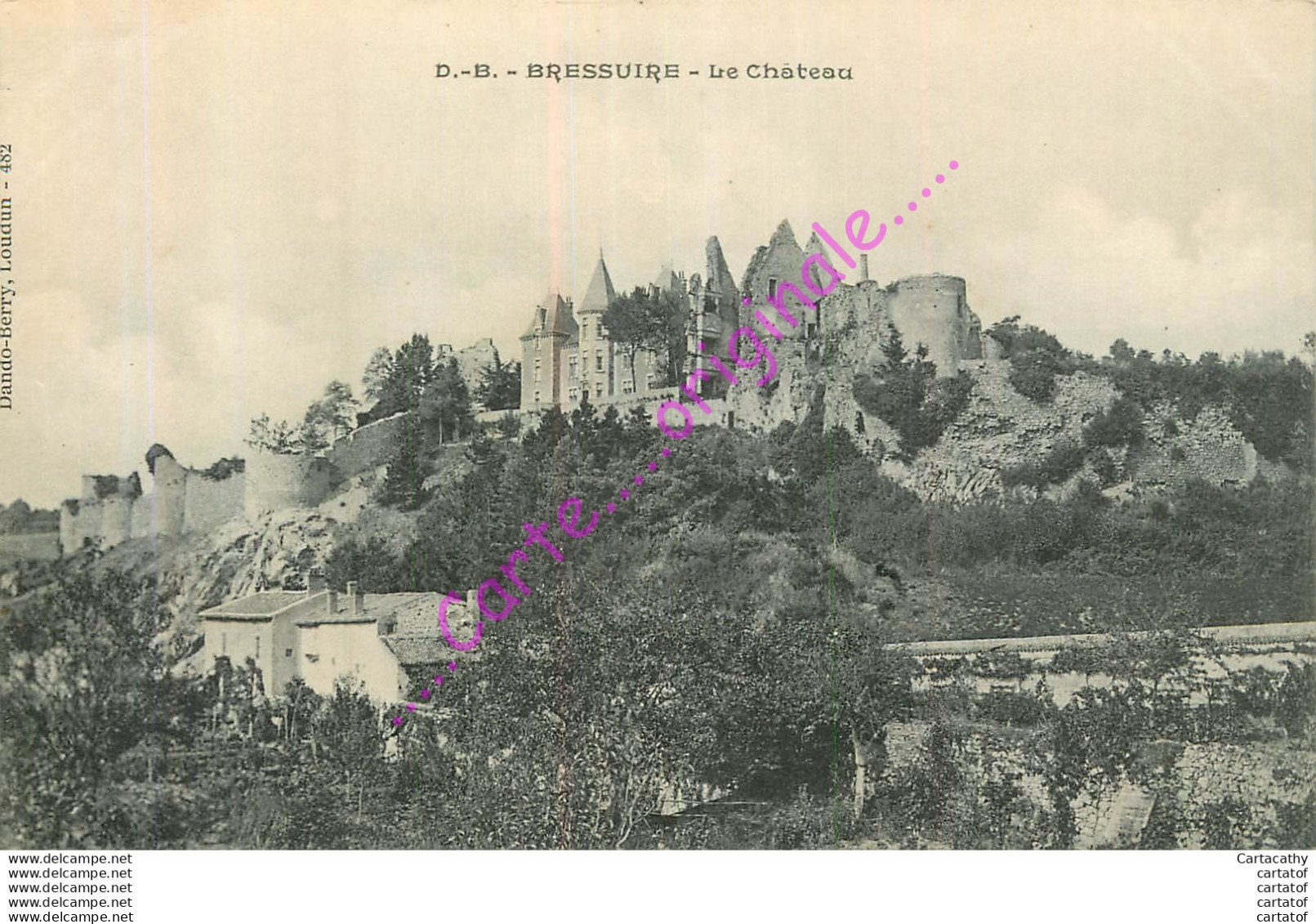 79.  BRESSUIRE .  Le Château . - Bressuire