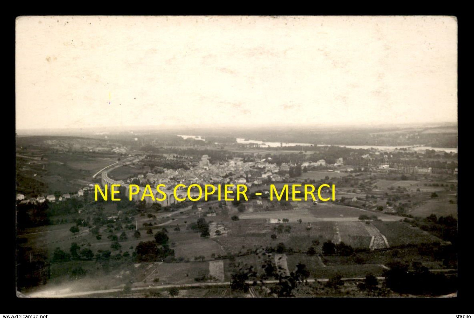 18 - SAINT-SATUR - VUE GENERALE - CARTE PHOTO ORIGINALE - Saint-Satur