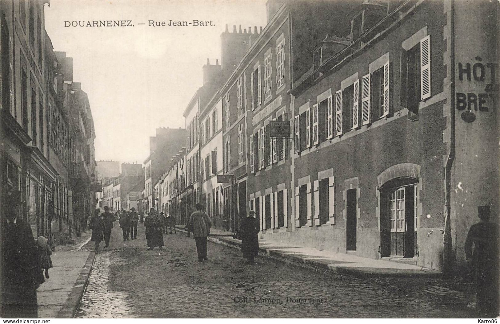 Douarnenez * Rue Jean Bart * Hôtel - Douarnenez