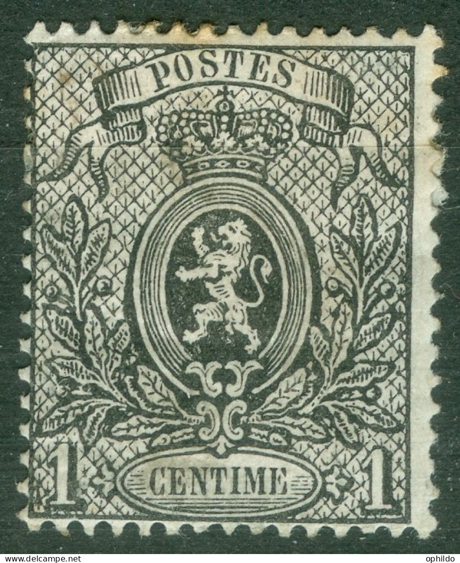 Belgique Cob 23A * Second Choix  - 1866-1867 Coat Of Arms