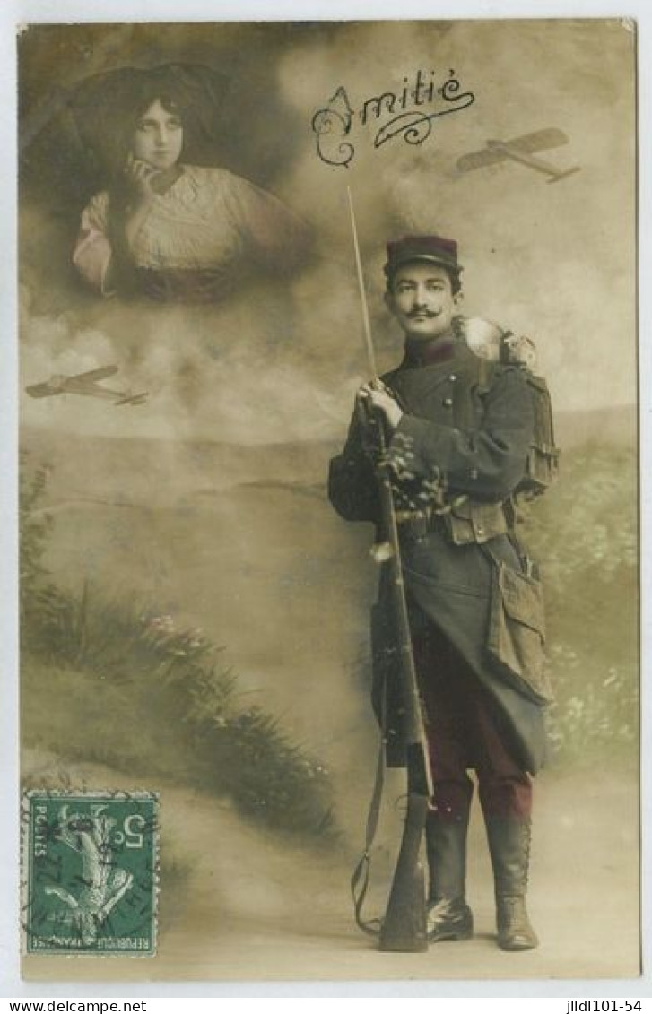 Lot 60 cartes fantaisie, thème Militaria (lt9)