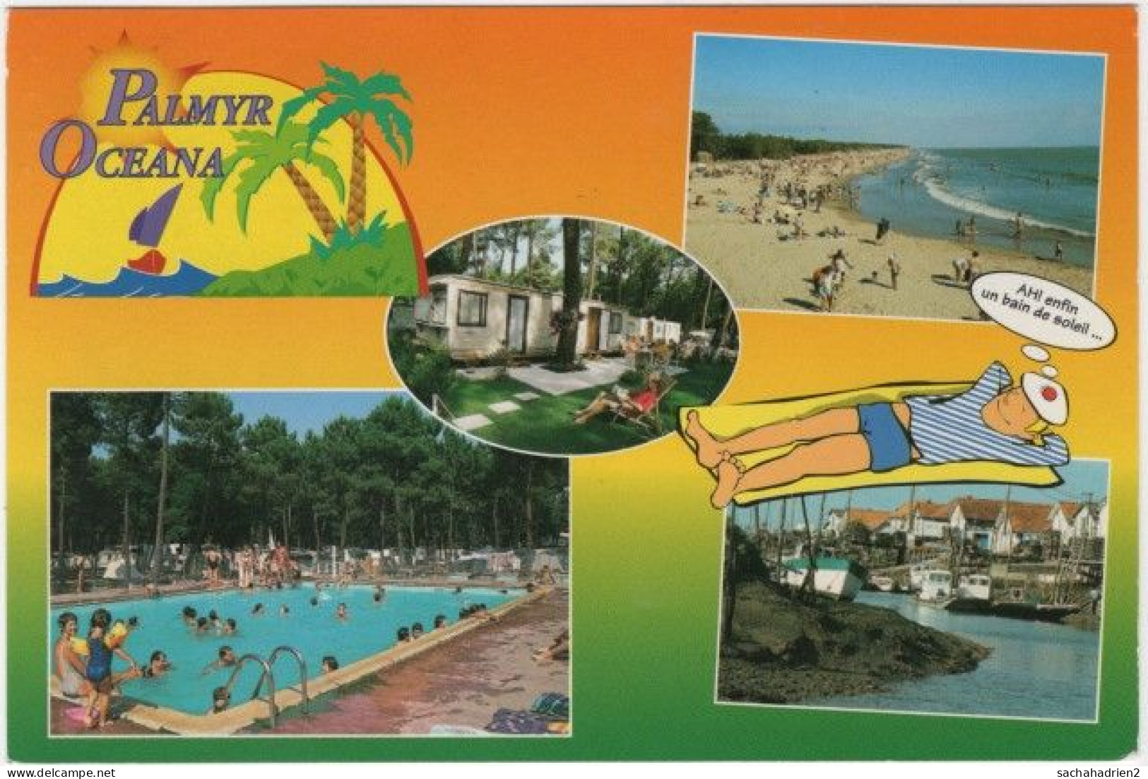 17. Gf. LES MATHES. Camping Palmyr Oceana. 4 Vues - Les Mathes