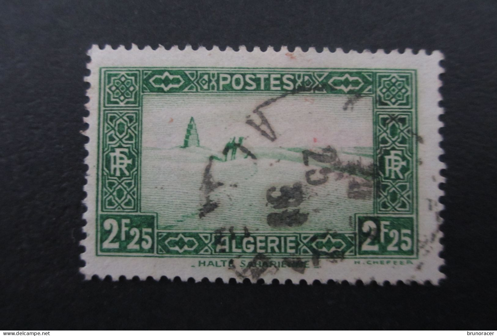 ALGERIE N°121 Oblit. TB COTE 16,50 EUROS VOIR SCANS - Oblitérés