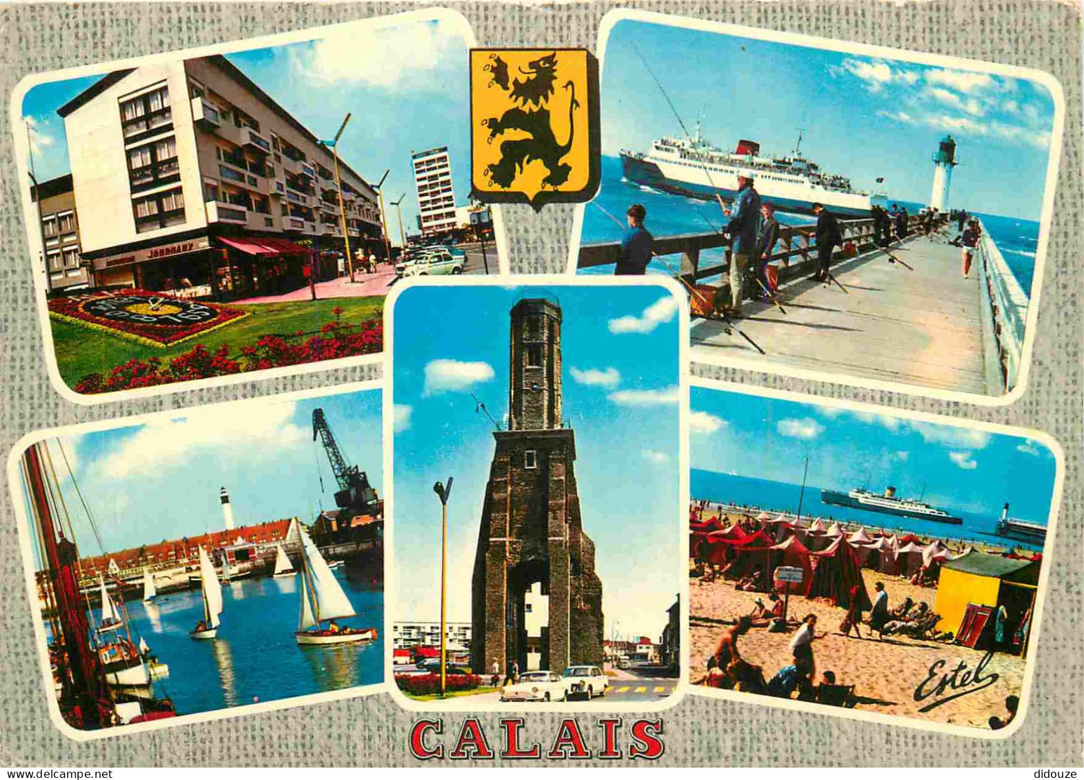 62 - Calais - Multivues - Blasons - CPM - Voir Scans Recto-Verso - Calais