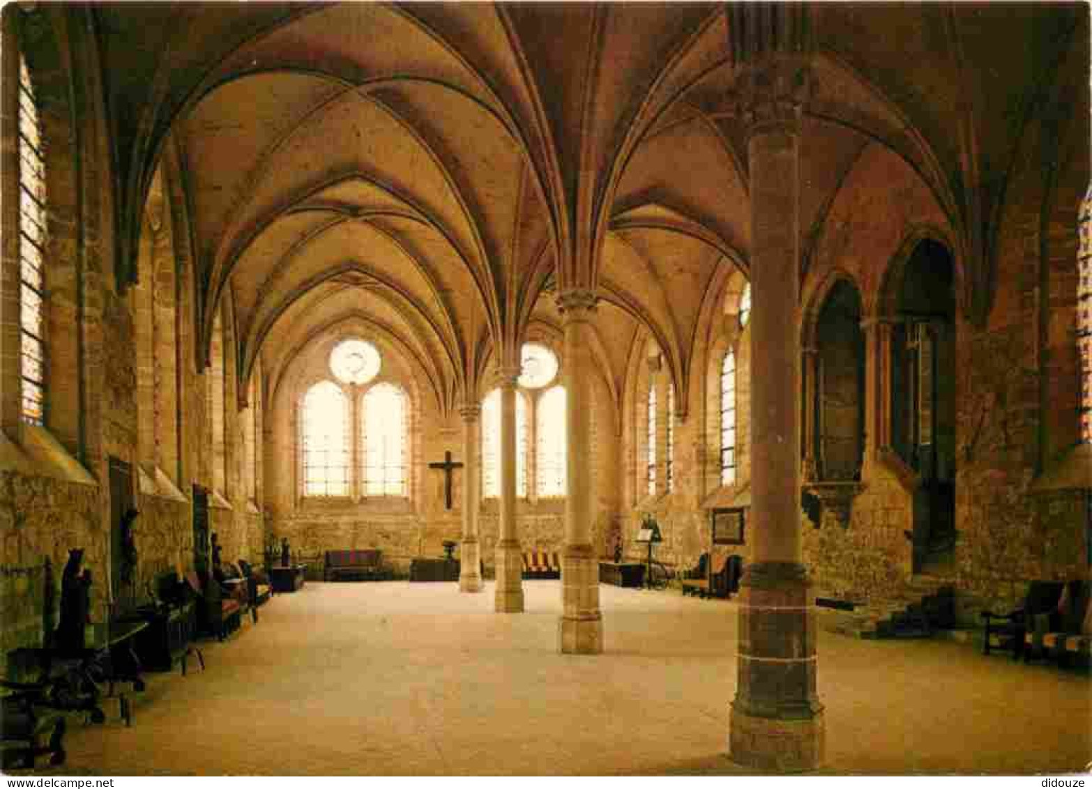 95 - Asnières Sur Oise - Abbaye De Royaumont - Ancien Réfectoire Des Moines - CPM - Voir Scans Recto-Verso - Asnières-sur-Oise